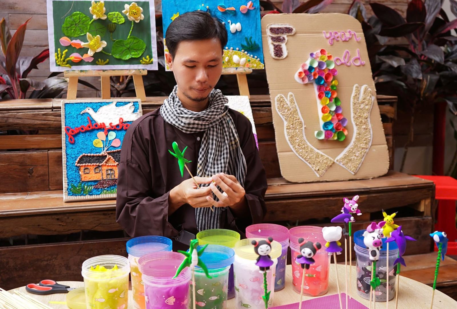 Cho thuê nghệ nhân tò he tại Vũng Tàu, Nha Trang, Phú Yên, Phú Quốc